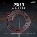 Rollo Moldura Cv Cheyenne/ Custom/ Sierra 89-98 Rojo 8mts
