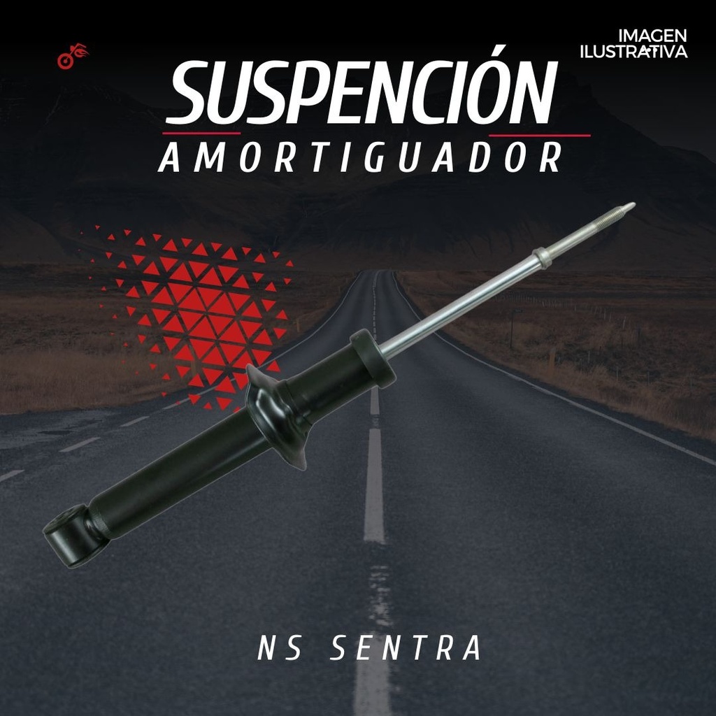 Amortiguador Trasero Der/izq Nissan Sentra 2001 - 2006