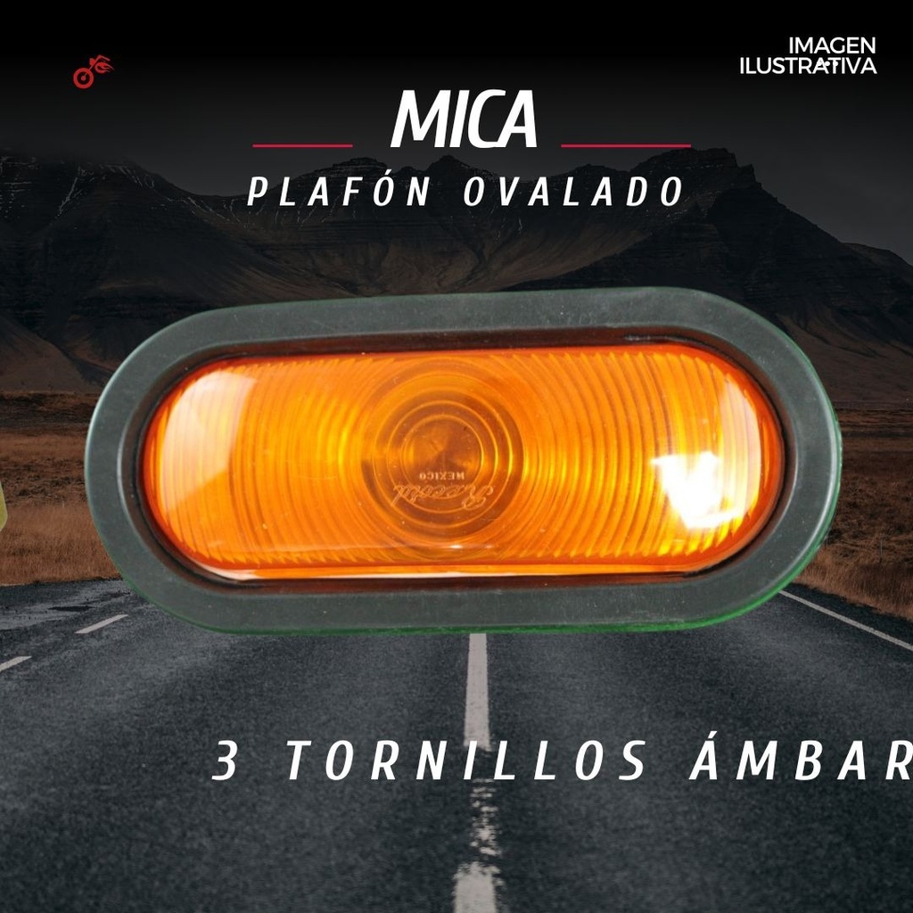 Plafon Blindado Con Reflejante 5.3x2.3 Ambar