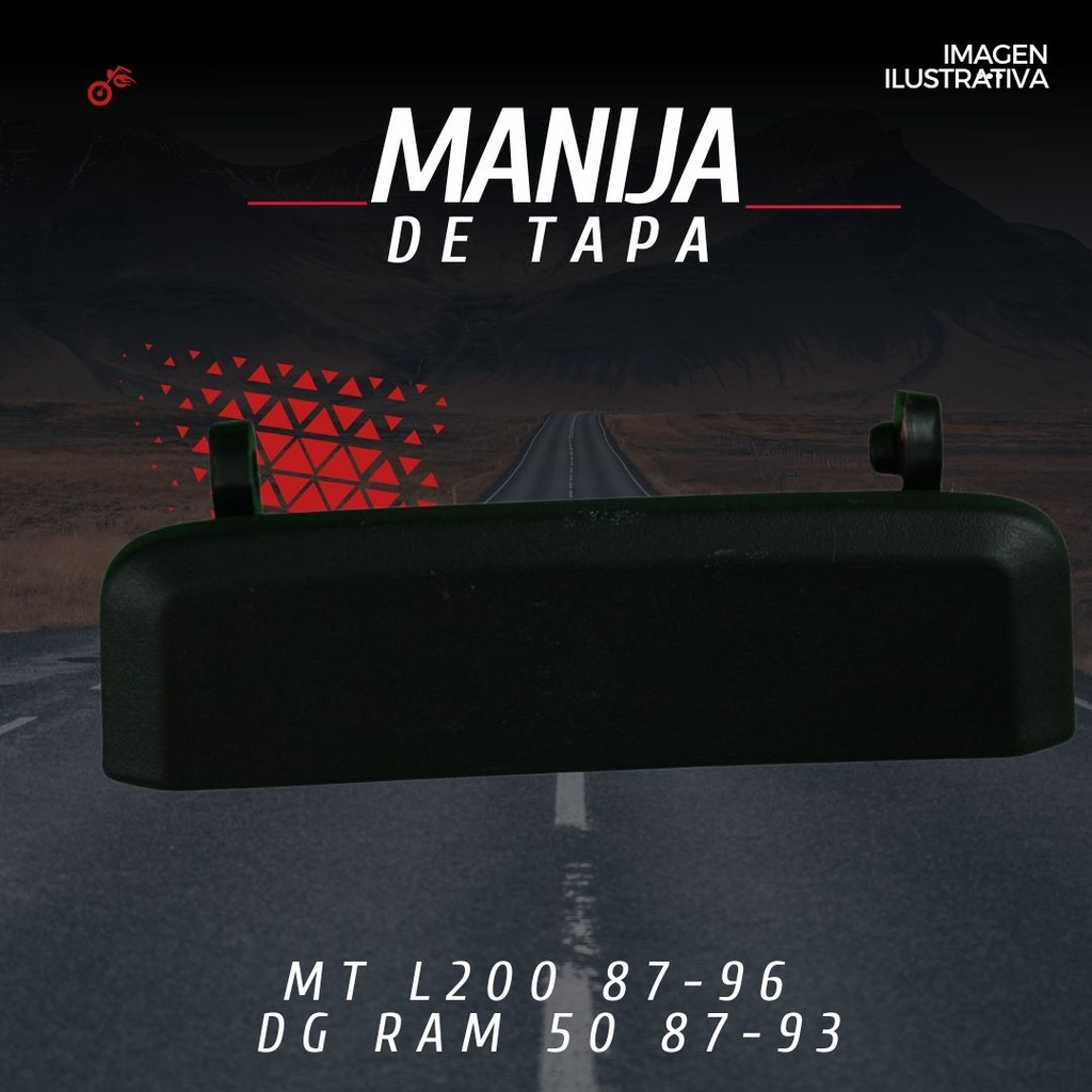 Manija Tapa Dodge Ram 50 87-93 / Mitsubishi L200 87-96