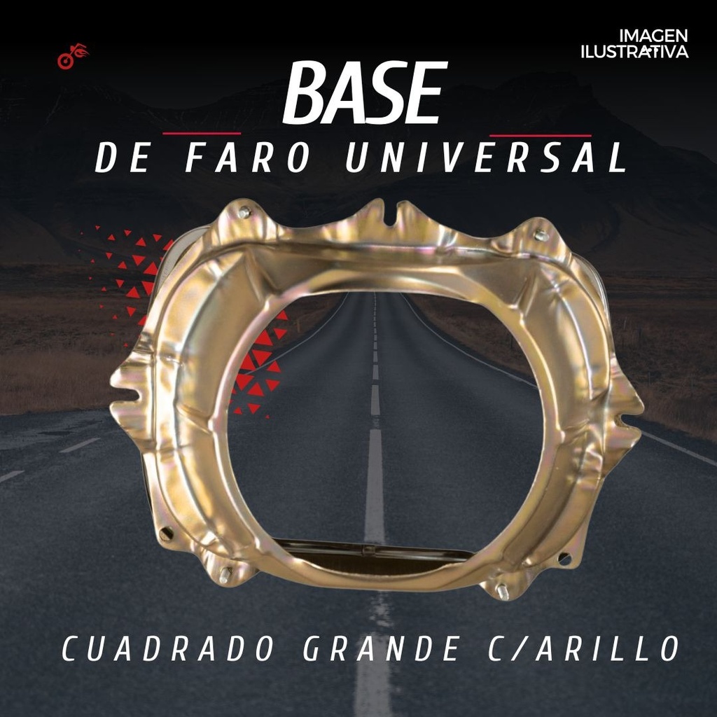 Base De Faro Universal Unidad Cuadrada Grande