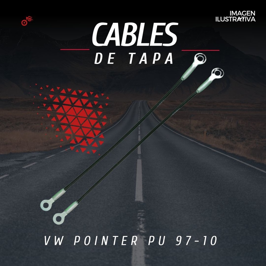 Tirante Tapa Vw Pointer 97-06 Jg Mx