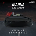 Manija Exterior Honda Civic 4p  1996-2000 Negra