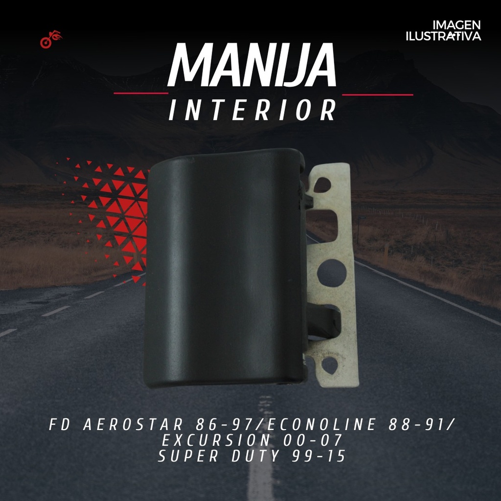 Manija Interior Ford Aerostar/econoline/excursion/super Duty