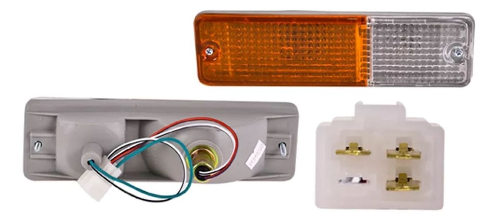 CUARTO FRONTAL NS 720 81-93 BICOLOR C/FOCO LUCID DEPO (U.T.P) IZQ