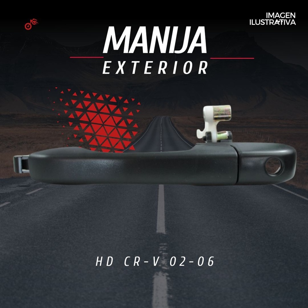Manija Exterior Izquierda Para Honda Cr-v 2002-2006
