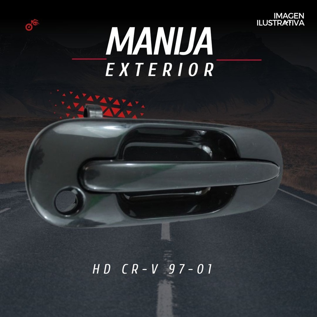 Manija Exterior Derecha Para Honda Cr-v 1997-2001