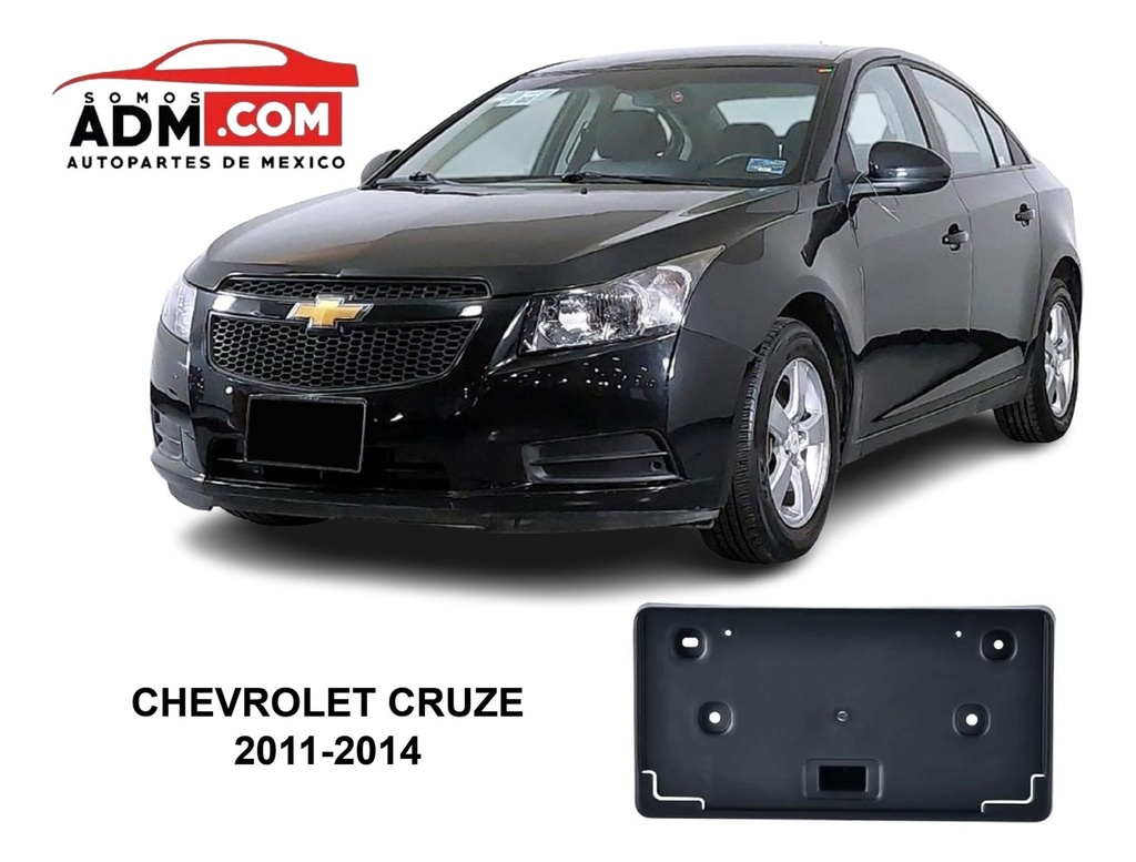 Portaplaca Chevrolet Cruze 2011-2014