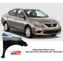 Salpicadera Nissan Versa 12 13 2014 2015 2016 2017 2018 2019