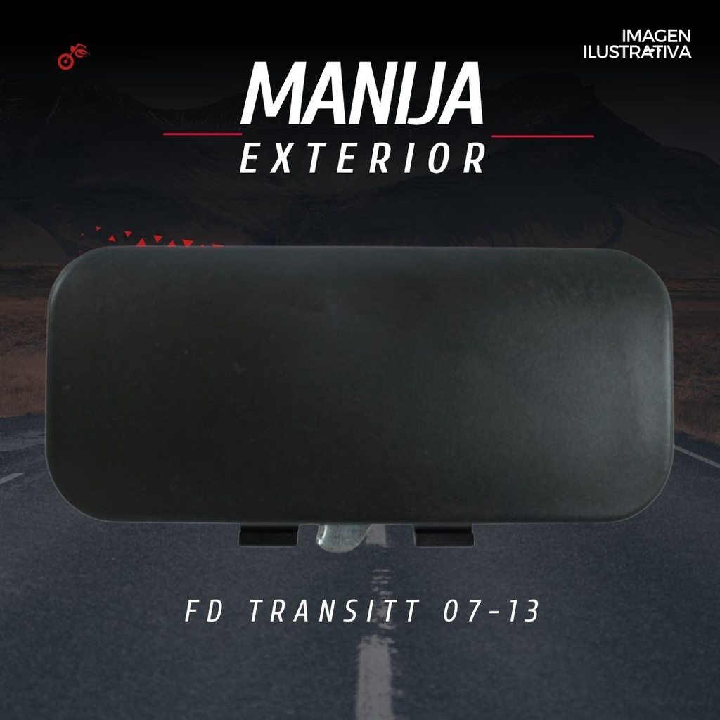 Manija Exterior Fd Transitt 07-13