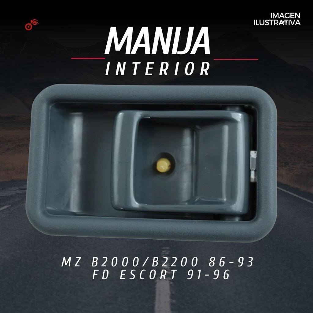 Manija Interior Mz B2000/b2200 86-93 / Ford Escort 91-96