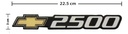 Emblema Letrero 2500 Cv 99-05 Cr