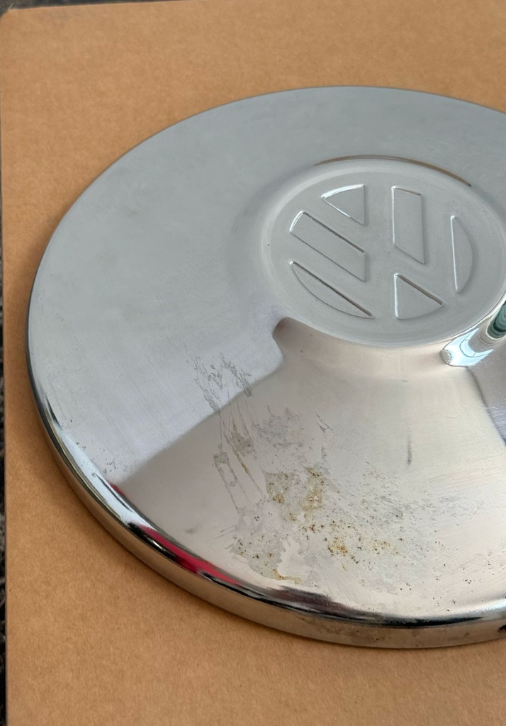 POLVERA CENTRO RIN VW SEDAN CROMADA PZ C/DETALLE