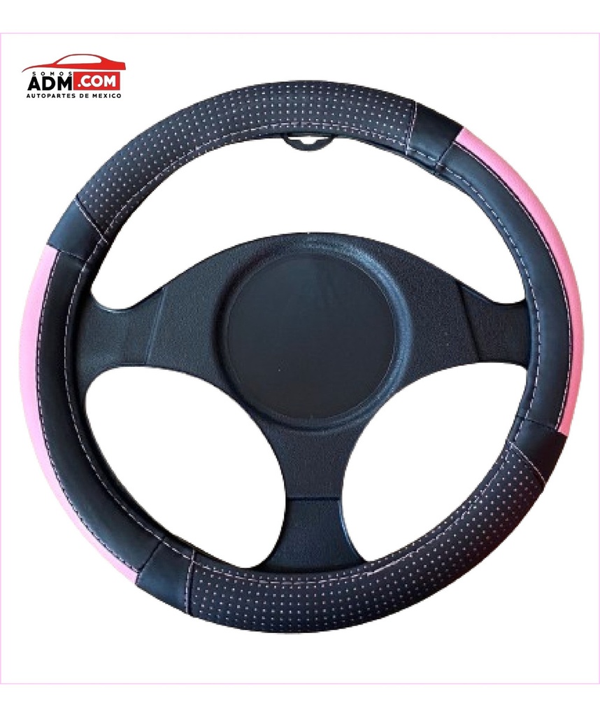 Protector Funda Cubre Volante Rosa Mediano Universal