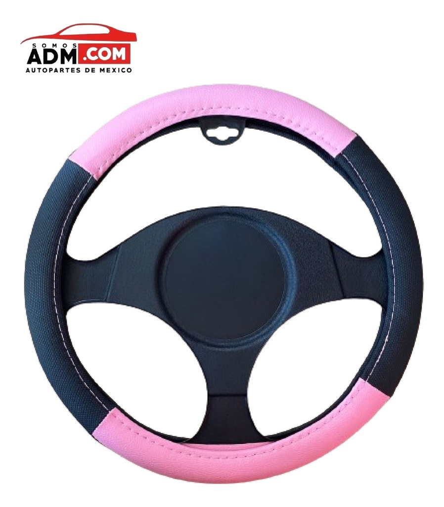 Protector Funda Cubre Volante Rosa Mediano Universal A