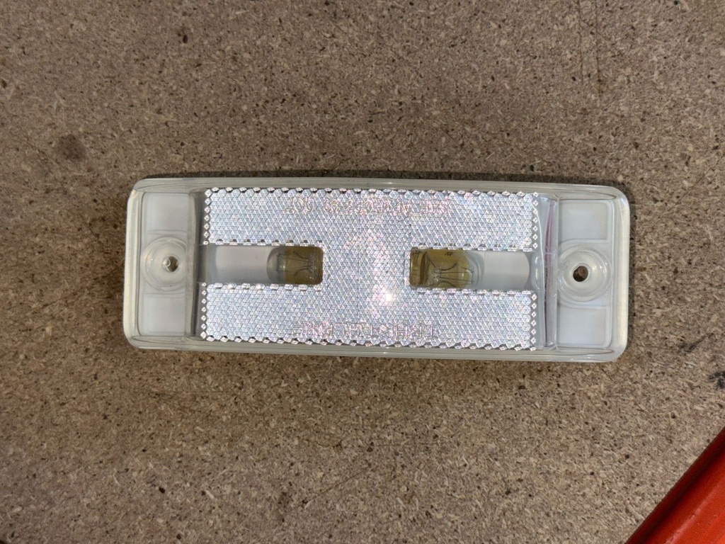 Plafon Tipo Record 2x6  Cristal Linea Pesada C/foco