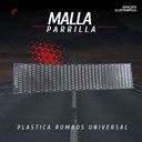 Malla Parrilla Plástica Rombos Universal