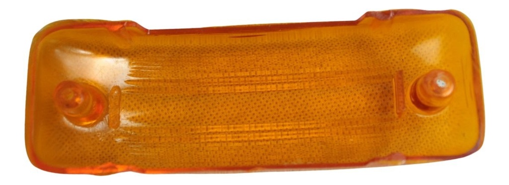 Mica Plafón Aerodinámico Ámbar/rojo