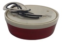 Plafón Minibosh 4 Leds 3  Rojo