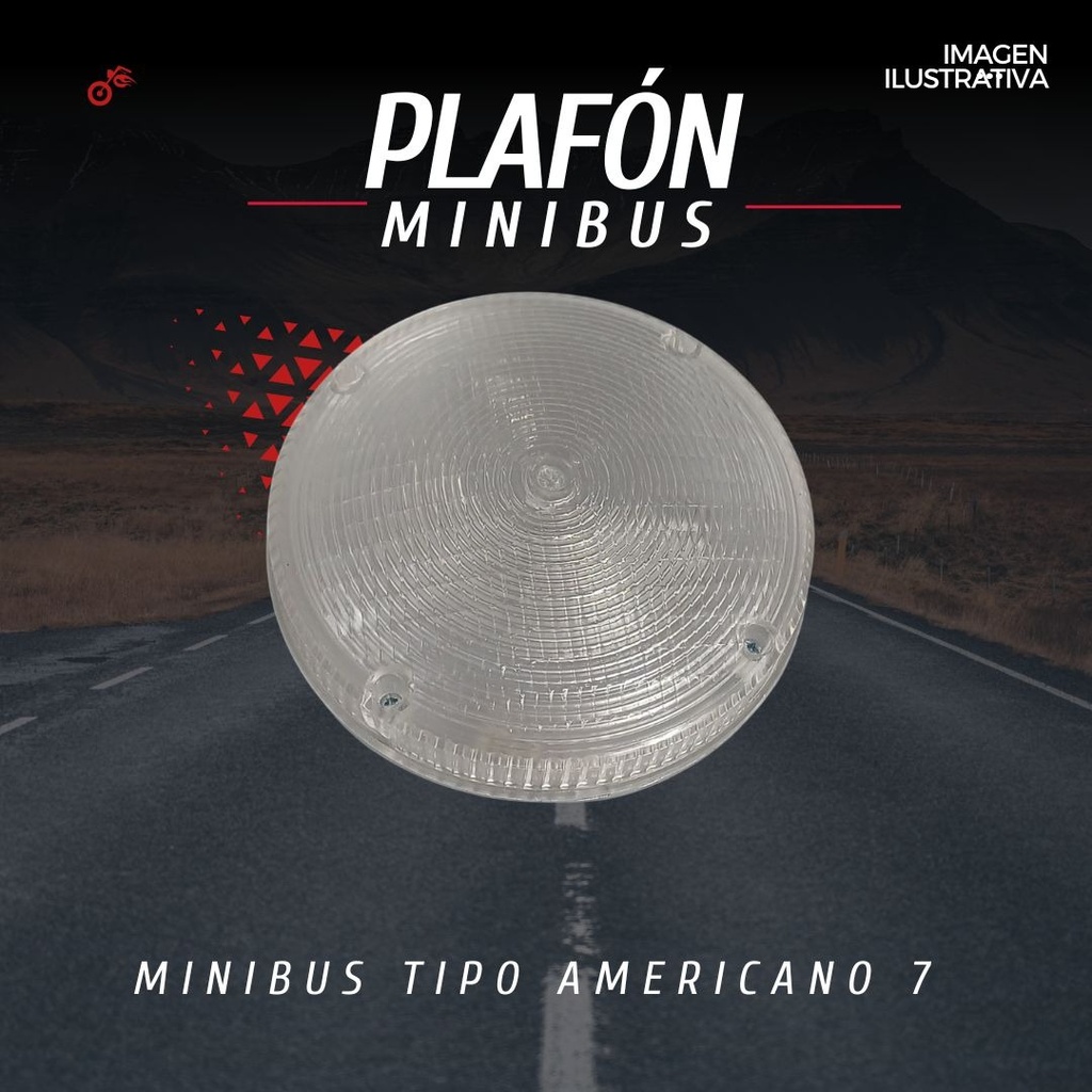 Plafón Minibús Tipo Americano 7 