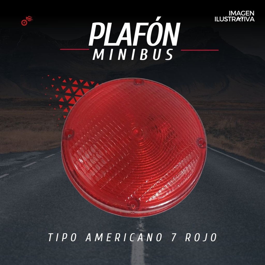Plafón Minibús Tipo Americano 7 