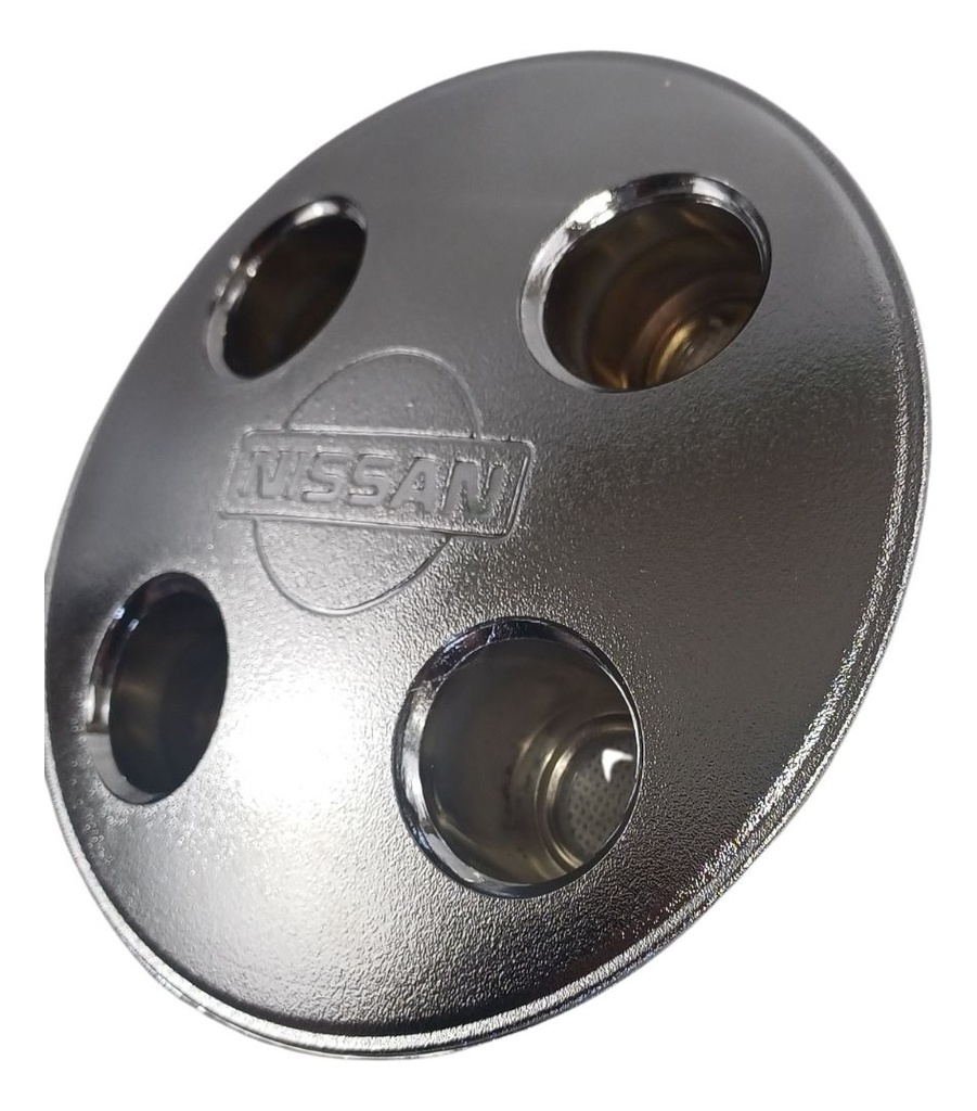 Polvera Centro Rin P/ Nissan Tsuru Iii Cromo Plastico 1 Pza