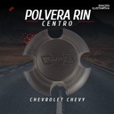 Polvera Centro Rin Chevrolet Chevy  Negro 1 Pza