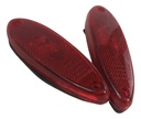 Plafon Charal 3 Led 24v Rojo 5x1.5  Universal 2 Piezas