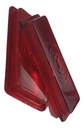 Plafon Mica 5x10.5cm  Rectangular Rojo 2 Piezas Dir