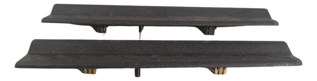 Pisa Alfombra Tsuru Ill Trasero Negro 2 Piezas