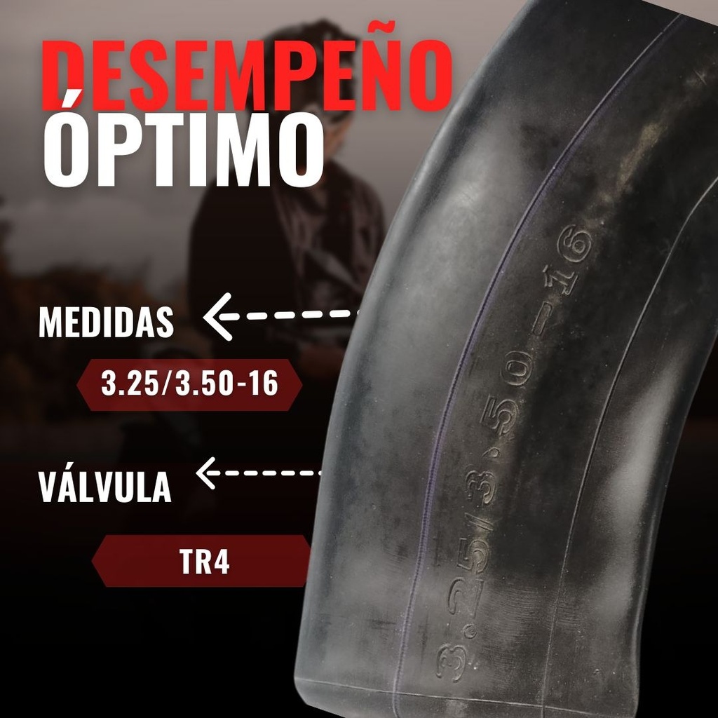 Cámara City Road 3.25/3.50-16 Rc150, Rc150 Gt Tr4