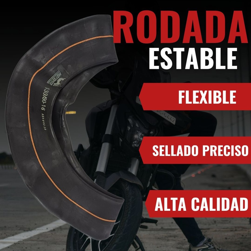 Cámara Marca Moto Speed 130/90-16 Válvula Tr4