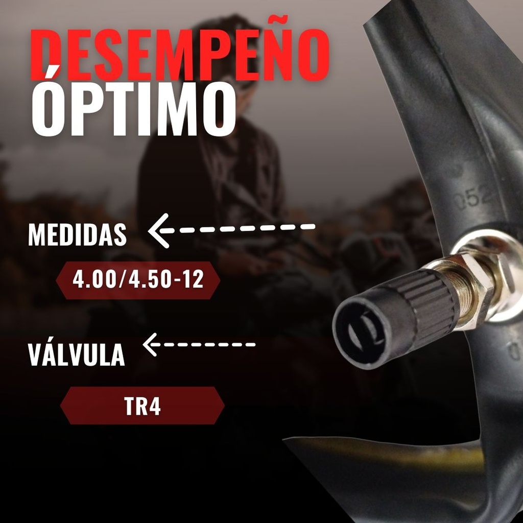 Camara Moto 120/80-18 Tr4 Matsuma