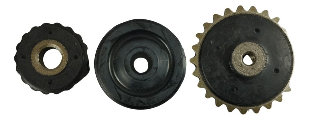 Kit Rodamiento Guía Cadena Cámara Para Moto At110