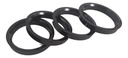 Centrador Rin Negro Plástico  4 Pzs 67.1 X 56.6