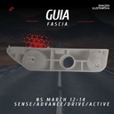 Guía Fascia Delantera Nissan March 2012-2013,2014