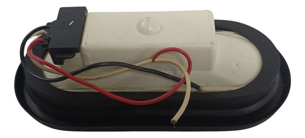 Plafon Embutido Ovalado 6 Leds Record Lateral