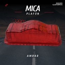 Mica Plafon Lamparita Ambar O Roja
