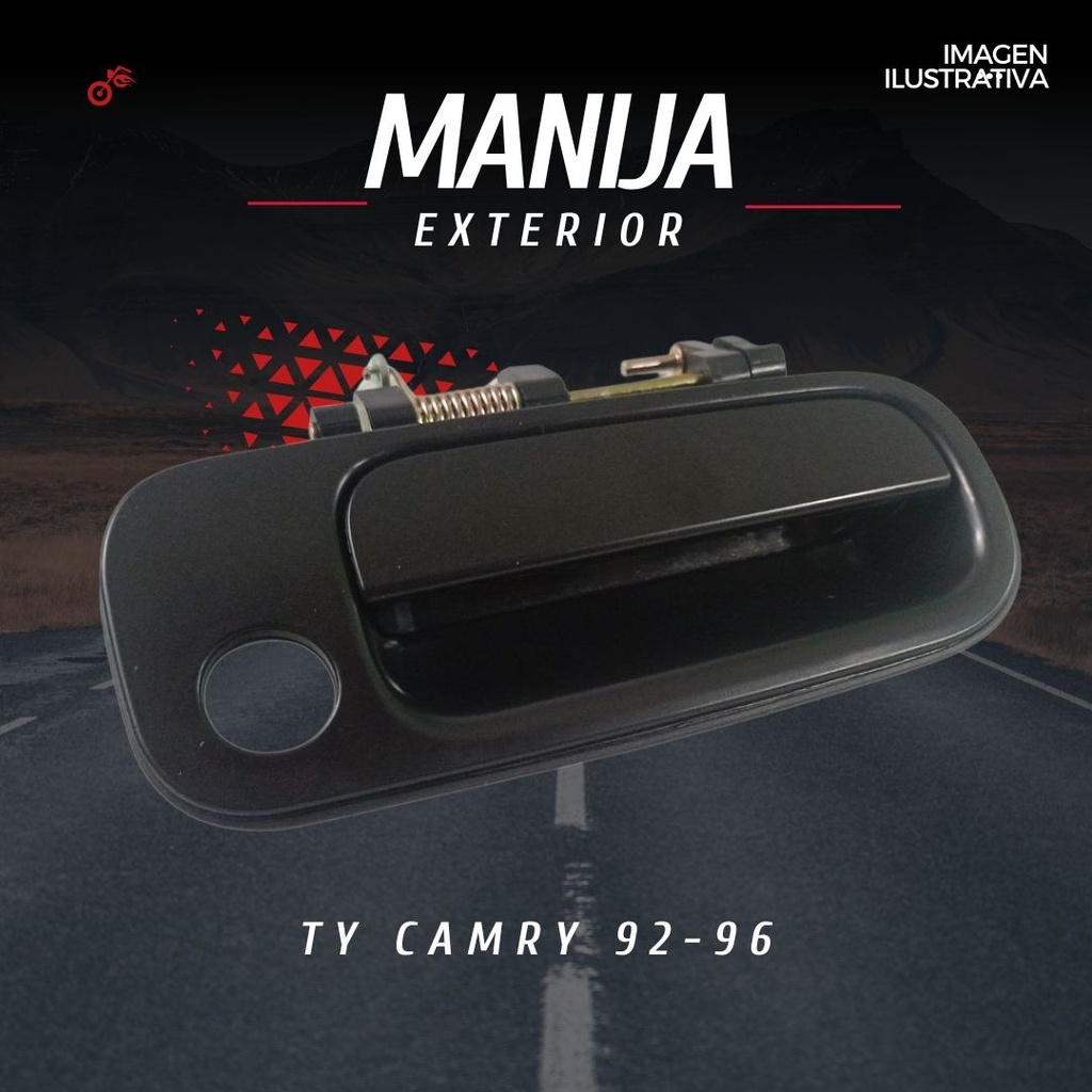 Manija Exterior Ty Camry Del 92-96 Negra