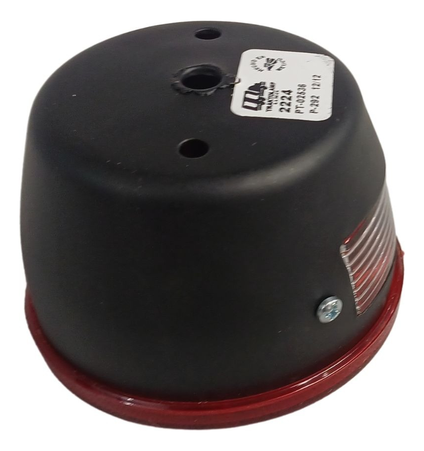 Plafon Stop Placa C/luz Placa Metal 4  Linea Pesada