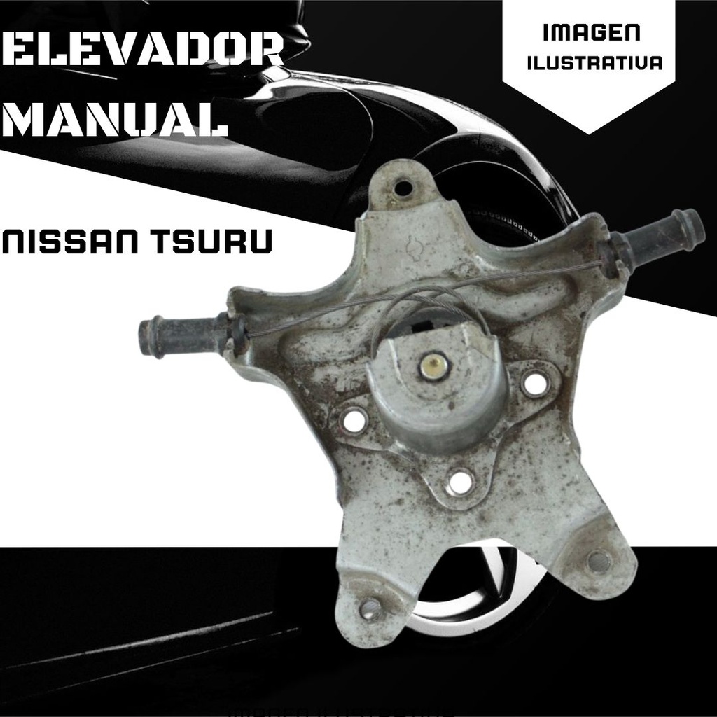 Conjunto Elevador Manual Nissan Tsuru Lll (usado) 1992-2017
