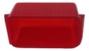 Mica Plafon Lente Stop Rojo 1 Pieza