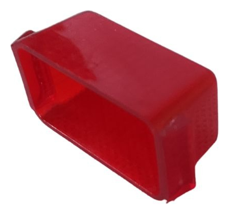 Mica Plafon Lente Stop Rojo 1 Pieza