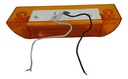 Plafon Direccional Tipo Record 2x6  Ambar  Led Linea Pesada