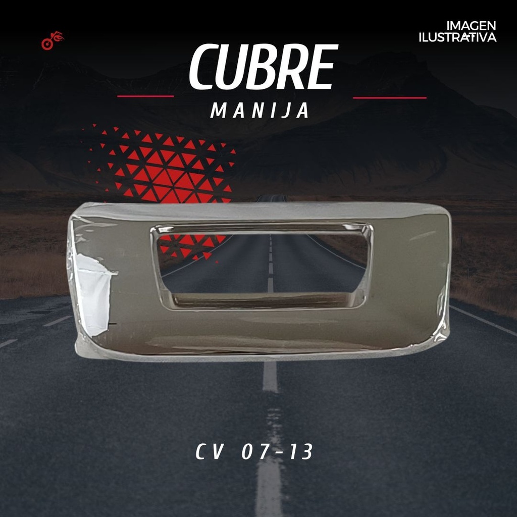 Cubre Manija Tapa Chevrolet 2007-2013 S/hoyo