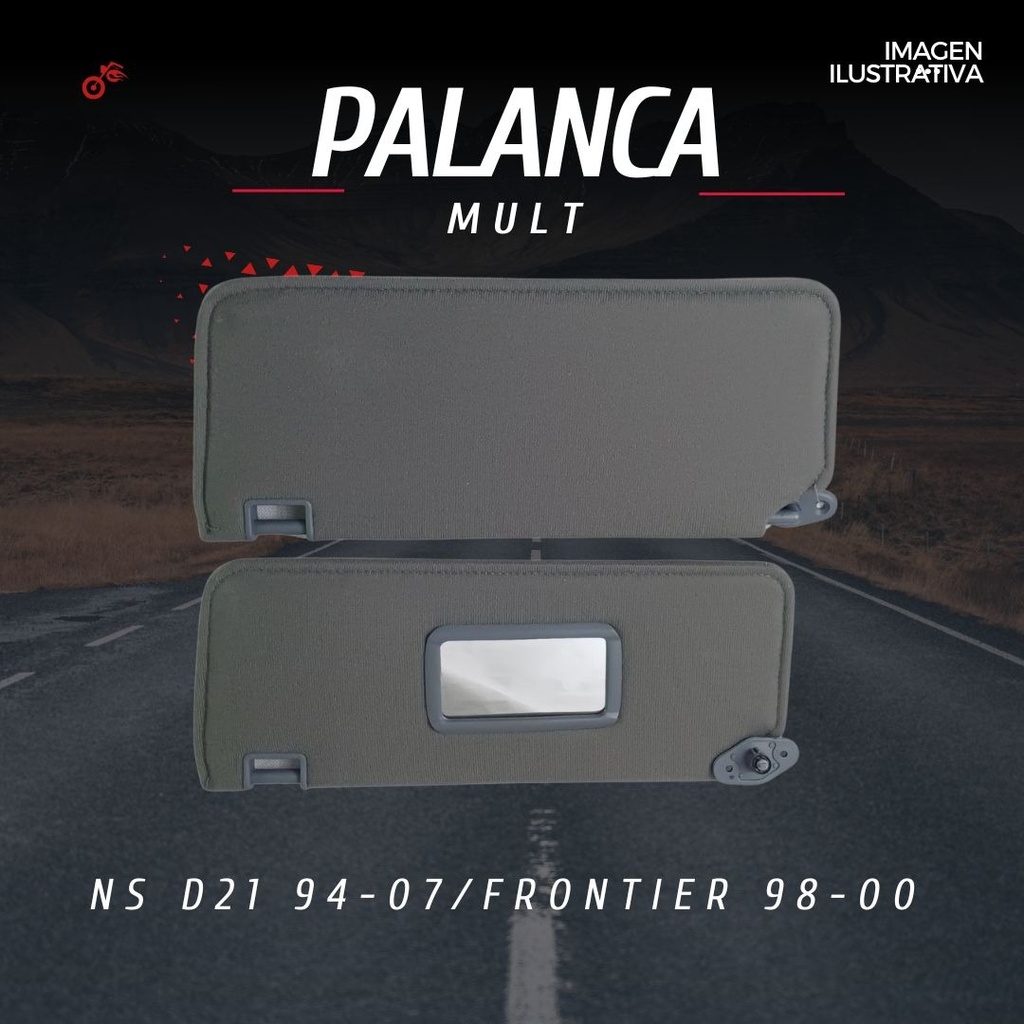 Visera Nissan  D21 1994-2007 / Frontier 1998-2000 Par