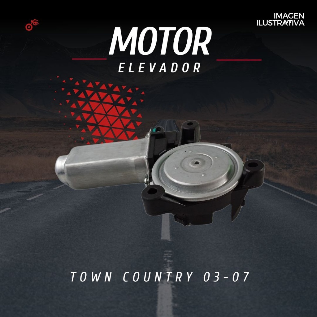 Motor Elevador Chrysler Town Country 2003-2007 Izquierdo