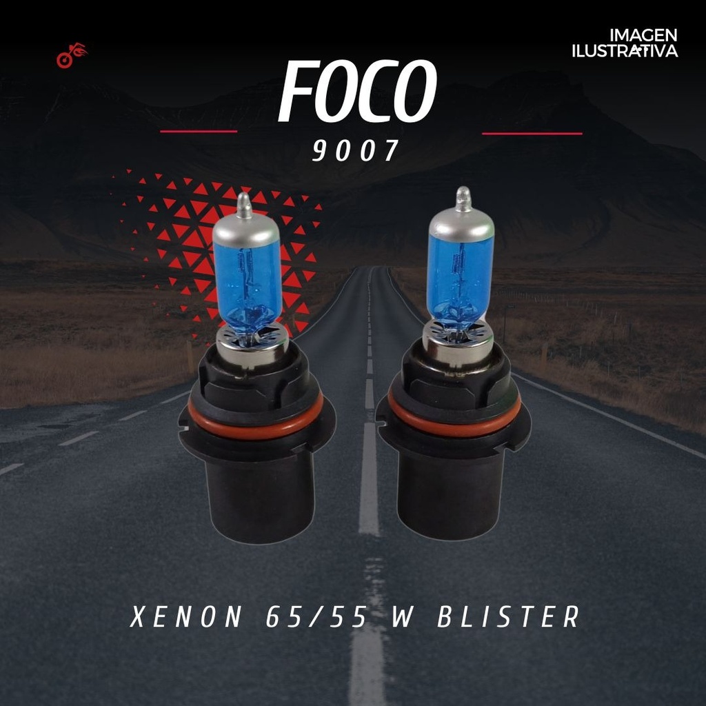 Foco 9007 Xenon 65/55 W Blister Genérico