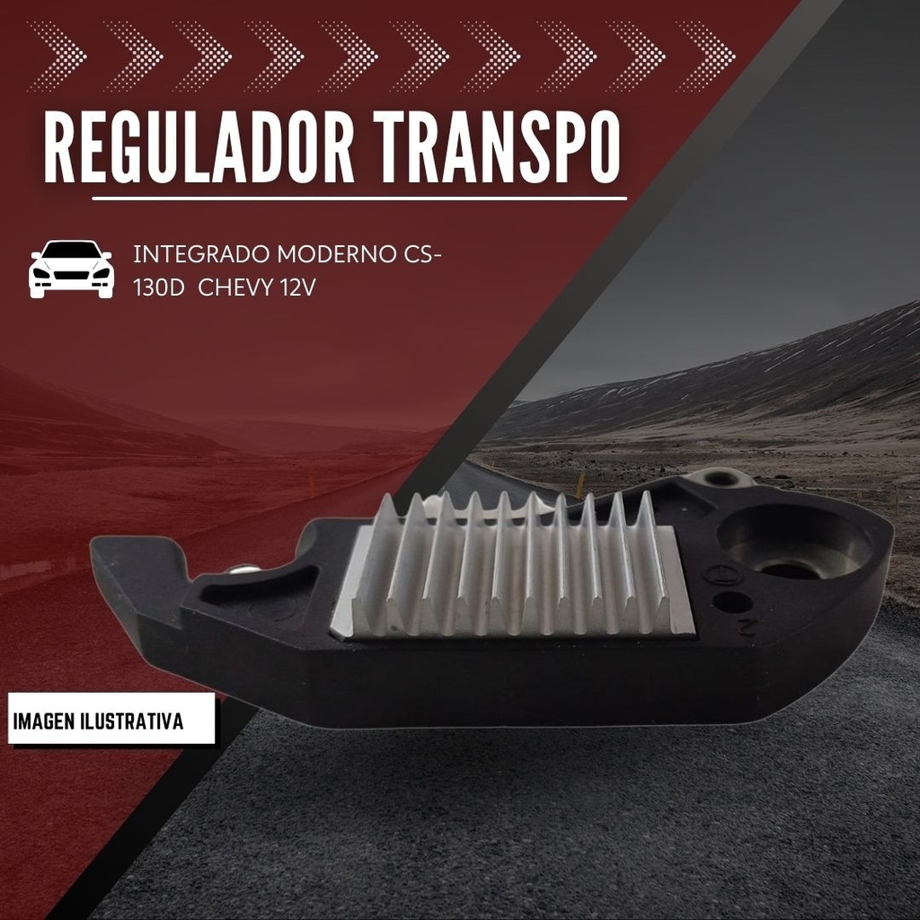 Regulador Delco Integrado Moderno Cs-130d  Chevy 12v