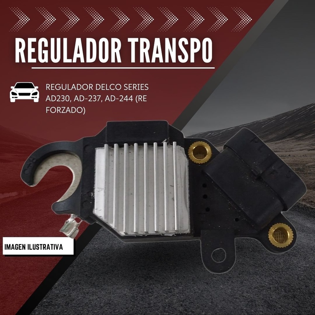 Regulador Delco Series D230, Ad-237, Ad-244 (re Forzado) 12v